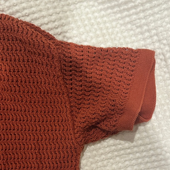 Madewell Terracotta Knit Top - Picture 4 of 6